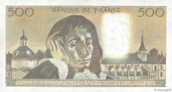500 Francs PASCAL FRANCE  1985 F.71.32 VF+