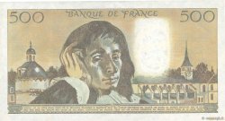 500 Francs PASCAL FRANKREICH  1987 F.71.36 fVZ