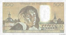 500 Francs PASCAL FRANKREICH  1990 F.71.43 VZ+