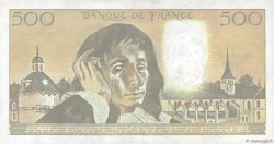 500 Francs PASCAL FRANCE  1990 F.71.43 VF