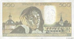 500 Francs PASCAL FRANKREICH  1990 F.71.44 fVZ