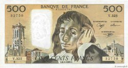 500 Francs PASCAL FRANCE  1990 F.71.45 VF