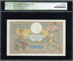 100 Francs LUC OLIVIER MERSON grands cartouches FRANCIA  1927 F.24.06 MBC+