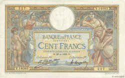 100 Francs LUC OLIVIER MERSON grands cartouches FRANKREICH  1926 F.24.04