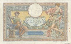 100 Francs LUC OLIVIER MERSON grands cartouches FRANCIA  1927 F.24.06 q.BB
