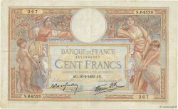 100 Francs LUC OLIVIER MERSON type modifié FRANKREICH  1939 F.25.43