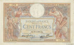 100 Francs LUC OLIVIER MERSON type modifié FRANCE  1939 F.25.44 TTB