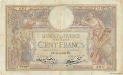 100 Francs LUC OLIVIER MERSON type modifié FRANCE  1939 F.25.44 F