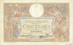 100 Francs LUC OLIVIER MERSON type modifié FRANCIA  1939 F.25.47