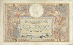 100 Francs LUC OLIVIER MERSON type modifié FRANKREICH  1939 F.25.47