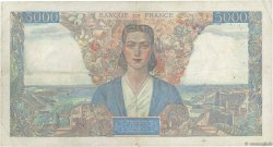 5000 Francs EMPIRE FRANÇAIS FRANCIA  1945 F.47.24 BC+