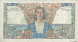 5000 Francs EMPIRE FRANÇAIS FRANKREICH  1945 F.47.43 fVZ