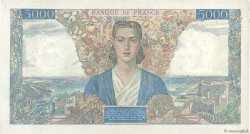 5000 Francs EMPIRE FRANÇAIS FRANKREICH  1945 F.47.44 fVZ