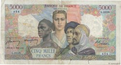 5000 Francs EMPIRE FRANÇAIS FRANCE  1947 F.47.59 B+