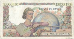 10000 Francs GÉNIE FRANÇAIS FRANCIA  1950 F.50.33 BC