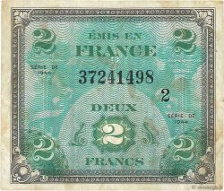 2 Francs DRAPEAU FRANCIA  1944 VF.16.02 MB