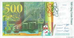 500 Francs PIERRE ET MARIE CURIE FRANCIA  1994 F.76.01 SPL+