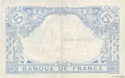 5 Francs BLEU FRANCE  1916 F.02.44 XF-