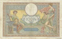 100 Francs LUC OLIVIER MERSON grands cartouches FRANCE  1924 F.24.02 G