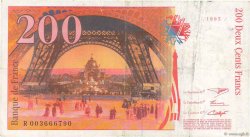 200 Francs EIFFEL FRANCE  1995 F.75.01 VF