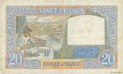 20 Francs TRAVAIL ET SCIENCE FRANCIA  1940 F.12.10 BB