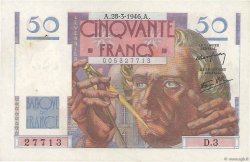 50 Francs LE VERRIER FRANCIA  1946 F.20.02 MBC