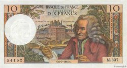 10 Francs VOLTAIRE FRANCE  1967 F.62.27 VF+
