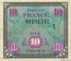 10 Francs DRAPEAU FRANCE  1944 VF.18.02 VF-