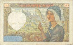 50 Francs JACQUES CŒUR FRANKREICH  1941 F.19.08 S