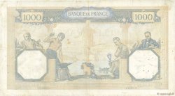 1000 Francs CÉRÈS ET MERCURE type modifié FRANCIA  1938 F.38.16 BC