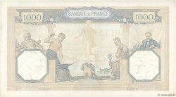 1000 Francs CÉRÈS ET MERCURE type modifié FRANCIA  1939 F.38.39 MBC