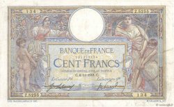 100 Francs LUC OLIVIER MERSON sans LOM FRANCIA  1918 F.23.10 MB