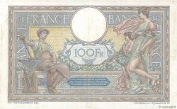 100 Francs LUC OLIVIER MERSON sans LOM FRANCIA  1918 F.23.10 BC