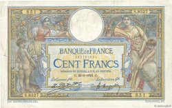 100 Francs LUC OLIVIER MERSON sans LOM FRANCE  1923 F.23.16 F-