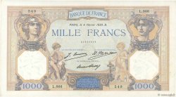 1000 Francs CÉRÈS ET MERCURE FRANKREICH  1930 F.37.04 fVZ