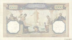 1000 Francs CÉRÈS ET MERCURE FRANCE  1931 F.37.06 XF-