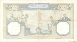 1000 Francs CÉRÈS ET MERCURE FRANCE  1936 F.37.09 TTB