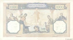 1000 Francs CÉRÈS ET MERCURE type modifié FRANCE  1940 F.38.48 VF+