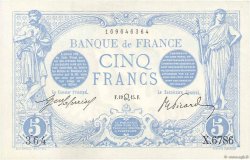 5 Francs BLEU FRANCIA  1915 F.02.29