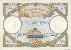 50 Francs LUC OLIVIER MERSON FRANKREICH  1928 F.15.02
