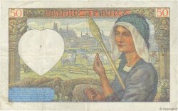 50 Francs JACQUES CŒUR FRANKREICH  1941 F.19.10 SS