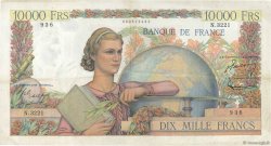 10000 Francs GÉNIE FRANÇAIS FRANCIA  1952 F.50.60 BB