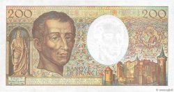 200 Francs MONTESQUIEU Modifié FRANCIA  1994 F.70/2.01 SPL