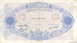 500 Francs BLEU ET ROSE FRANKREICH  1933 F.30.36 S