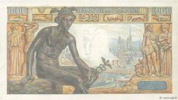 1000 Francs DÉESSE DÉMÉTER FRANKREICH  1943 F.40.15 VZ+