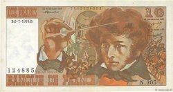10 Francs BERLIOZ FRANCE  1978 F.63.24 VF+