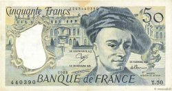 50 Francs QUENTIN DE LA TOUR FRANCIA  1988 F.67.14 BB