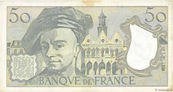 50 Francs QUENTIN DE LA TOUR FRANKREICH  1988 F.67.14 SS