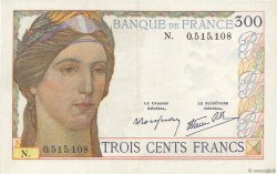 300 Francs FRANCE  1939 F.29.03 VF