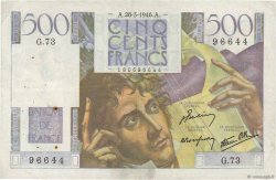 500 Francs CHATEAUBRIAND FRANCE  1946 F.34.05 F+